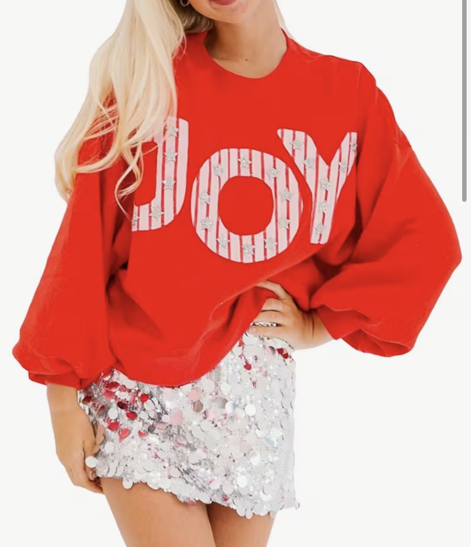 Joy Striped Studded Sweater