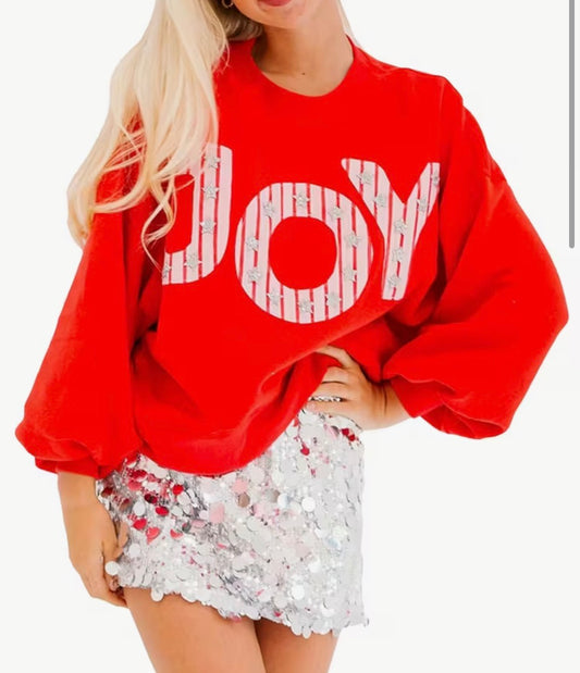 Joy Striped Studded Sweater