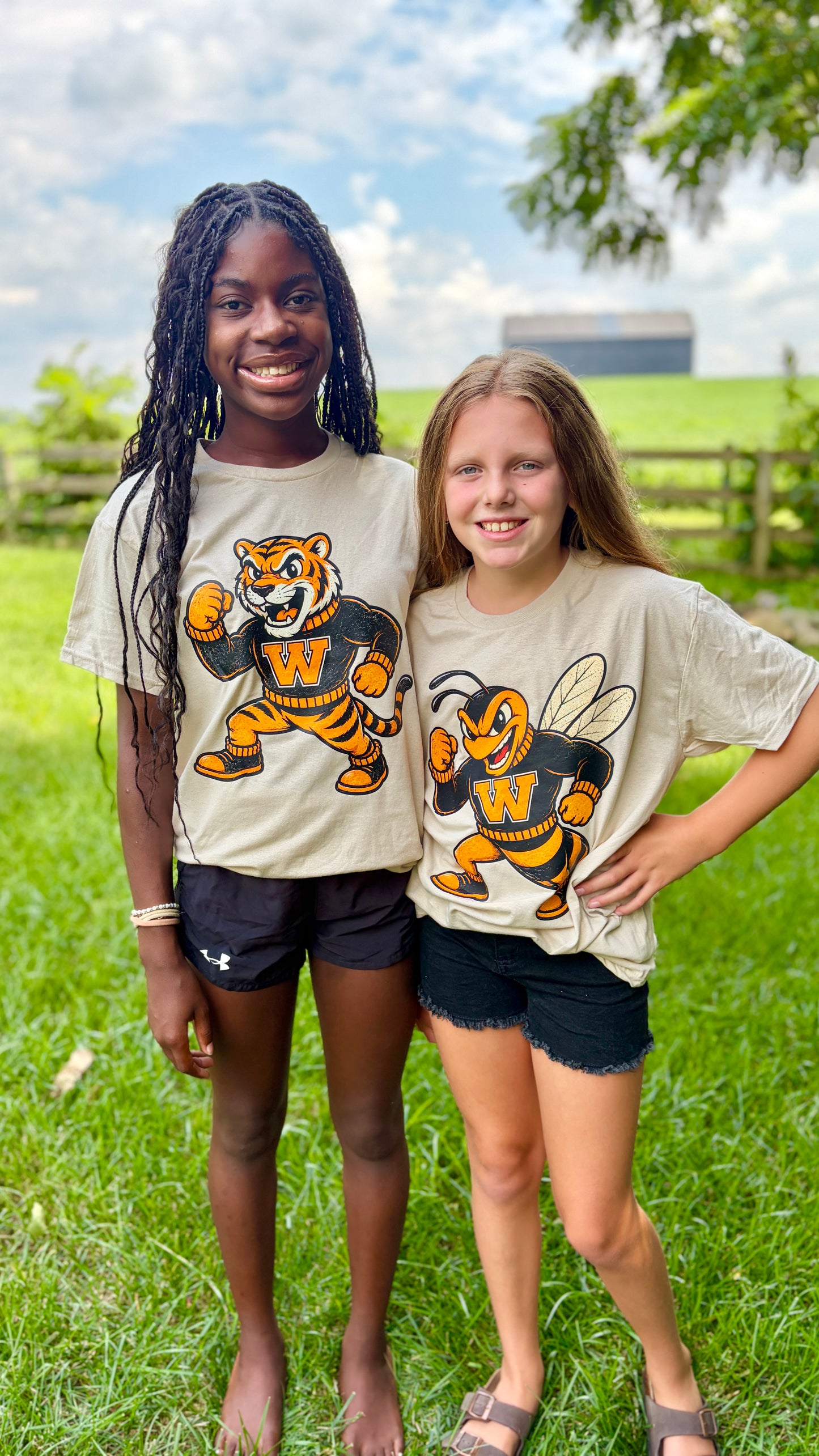 Yellow Jacket Mascot Woodford T-Shirt