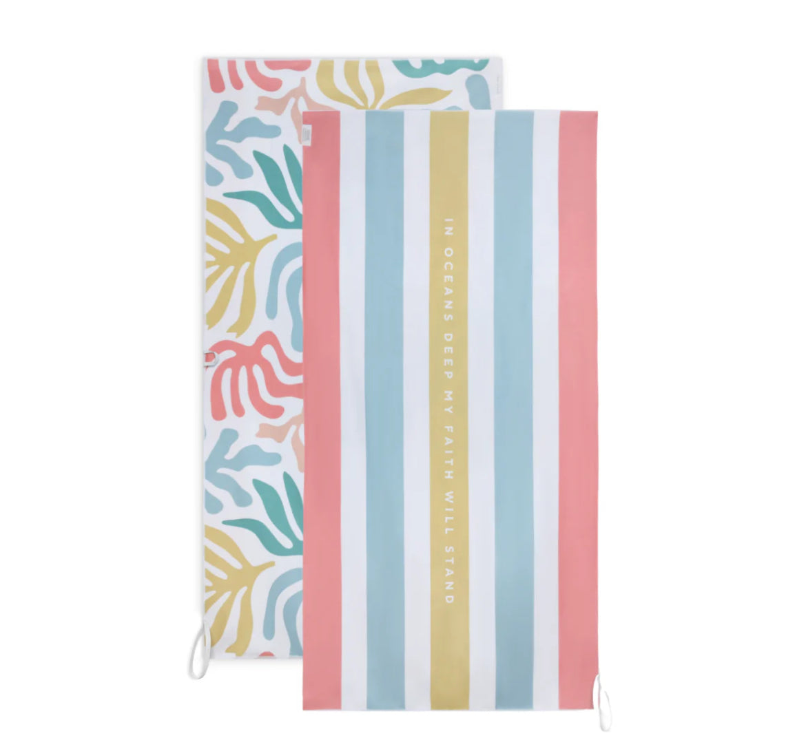 Faith Quick Dry Beach Towel