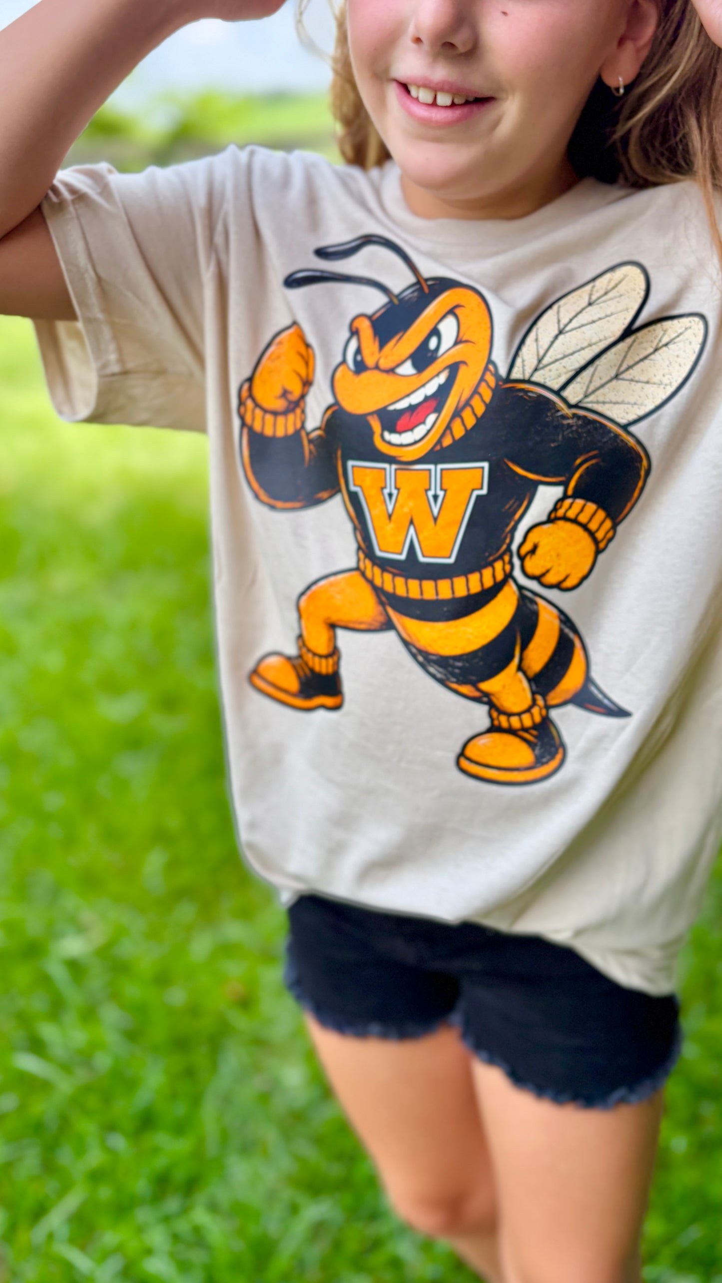 Yellow Jacket Mascot Woodford T-Shirt