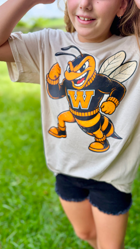Yellow Jacket Mascot Woodford T-Shirt