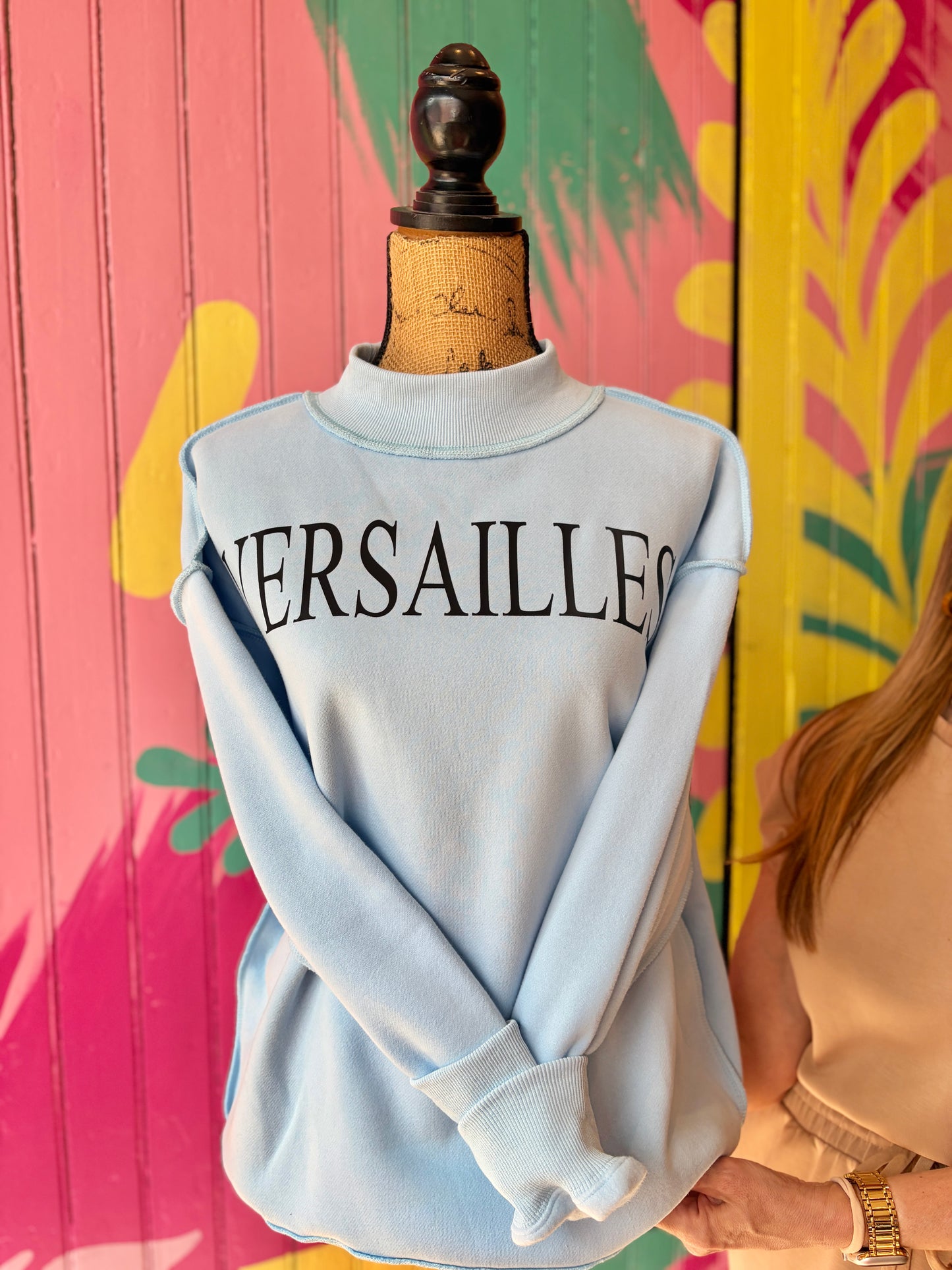 Versailles Mock Neck