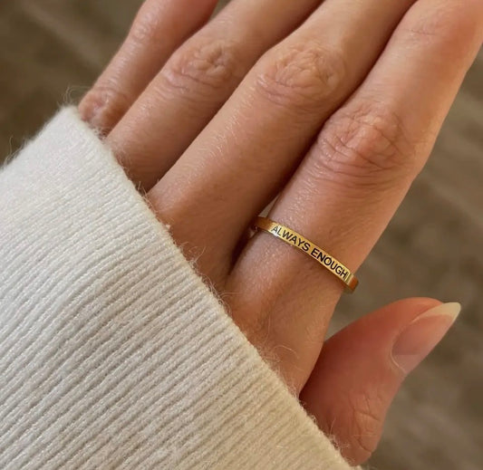 Always Enough, Never Too Much Ring