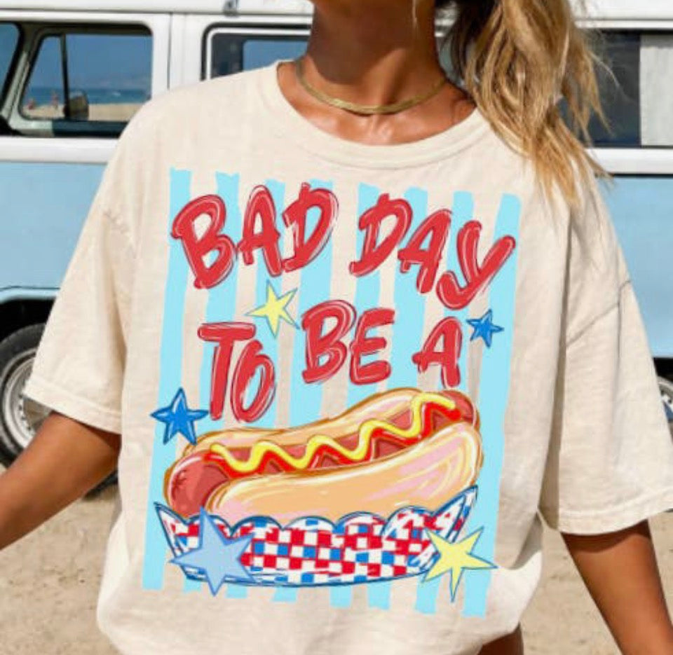 Bad Day to be a Hot Dog T-Shirt