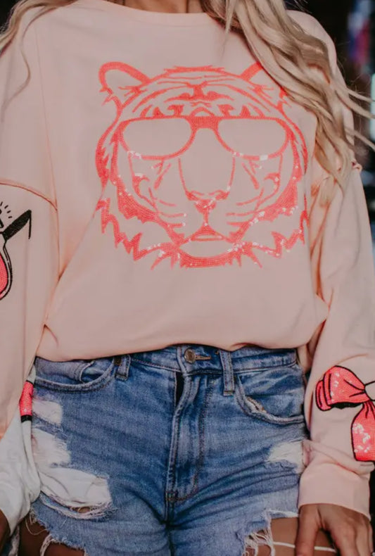 Pink Tiger Sweatshirt