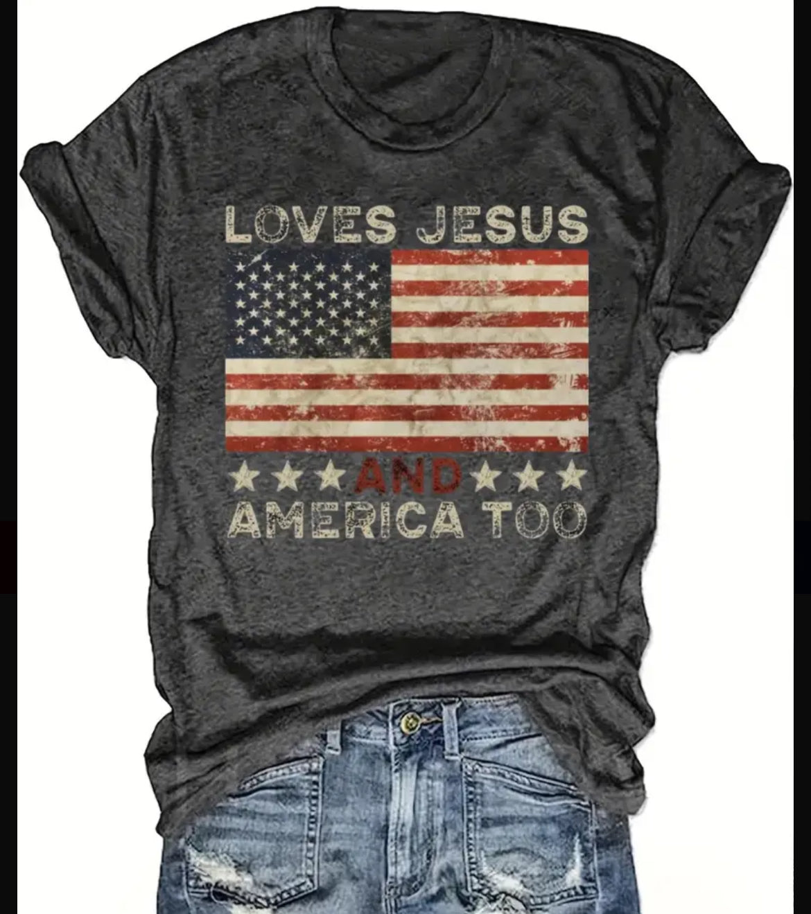 Loves Jesus and America Too