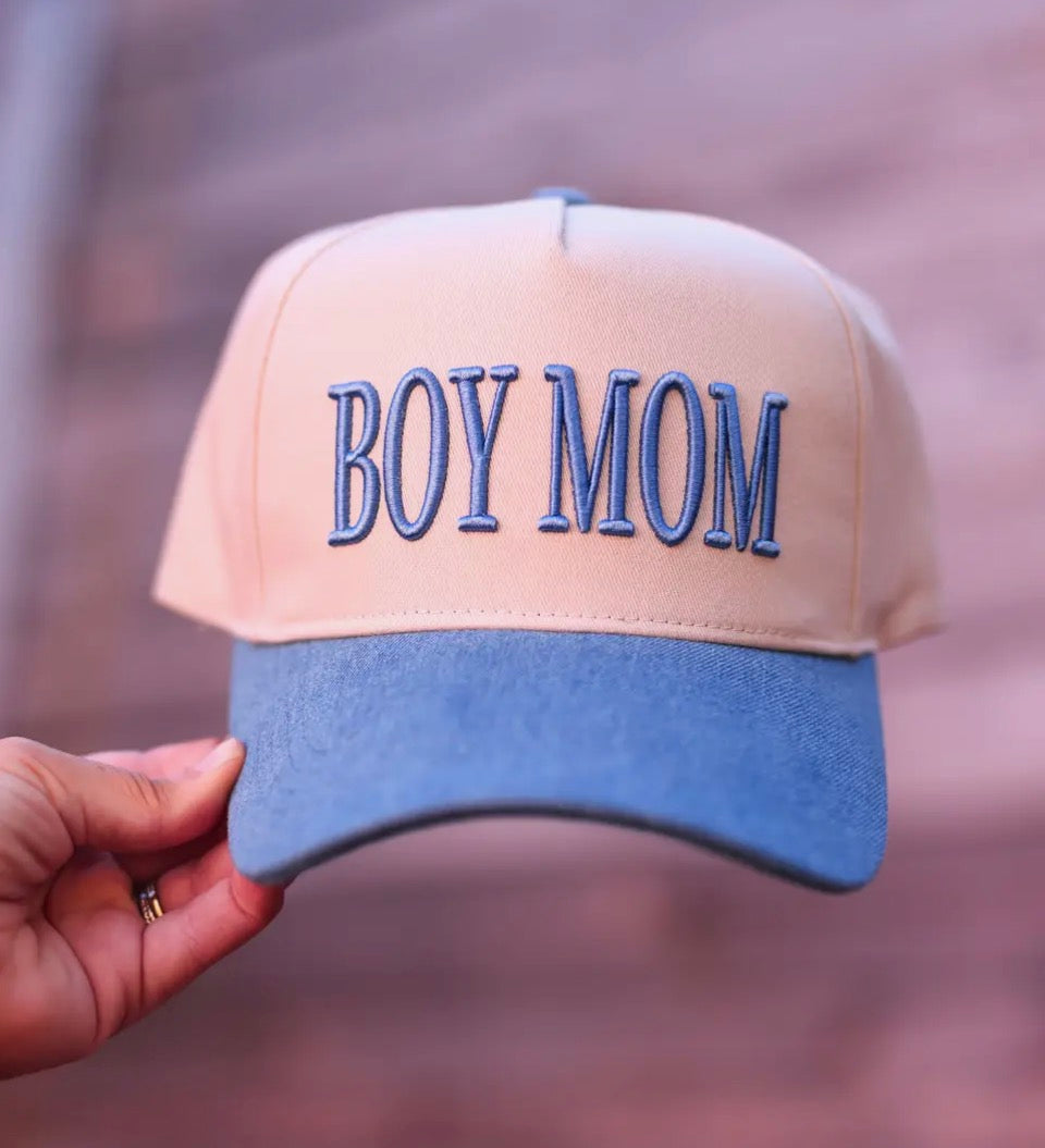 Boy Mom Trucker Hat