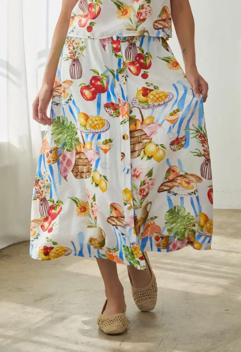 Picnic Midi Skirt