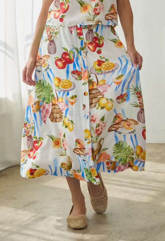 Picnic Midi Skirt