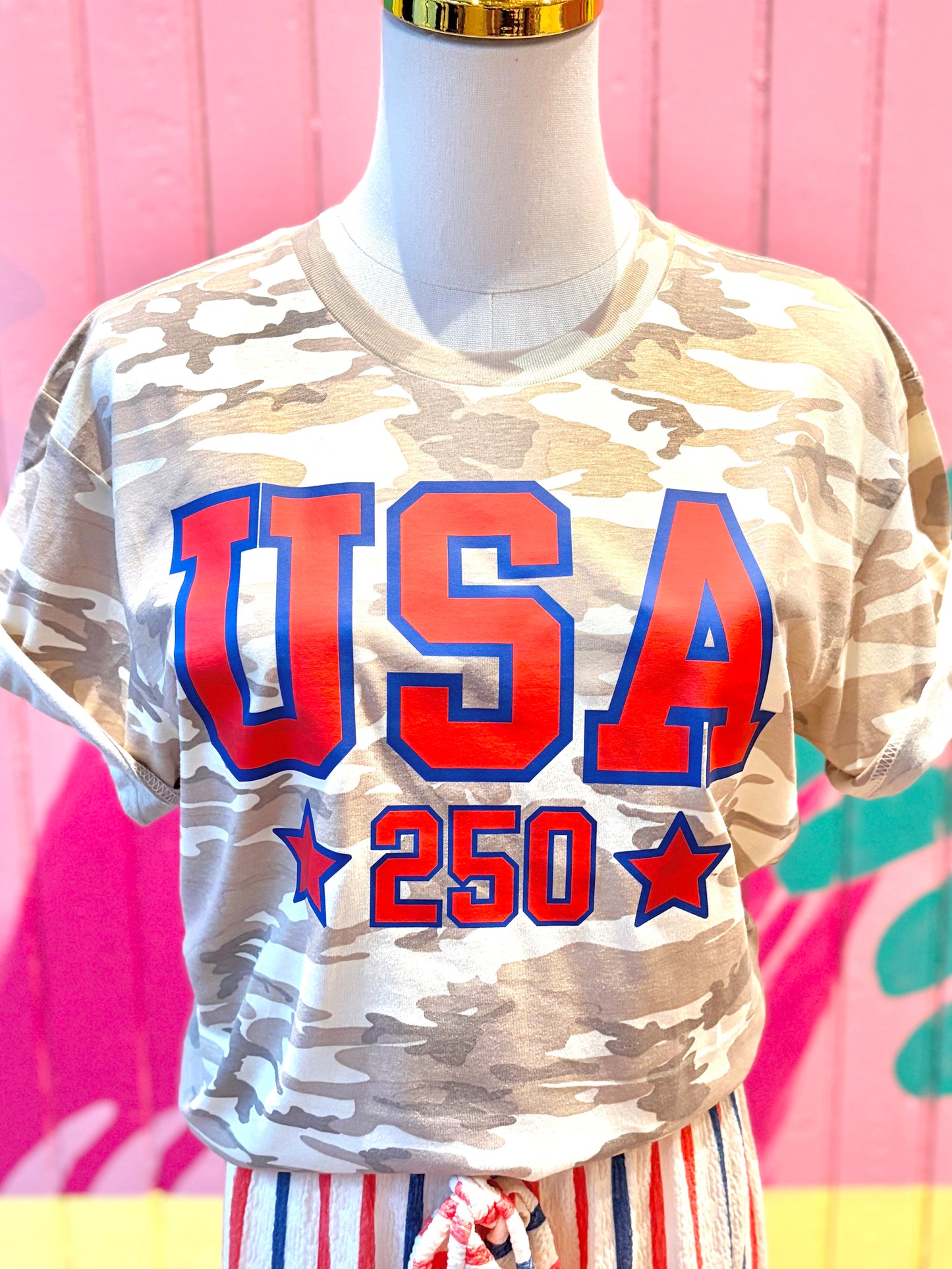 USA 250 Camo T-Shirt