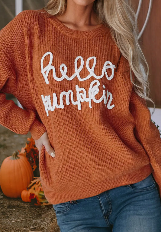 Hello Pumpkin Sweater