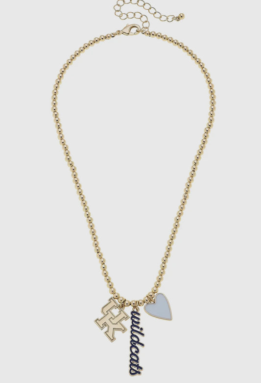 Kentucky UK Charm Necklace