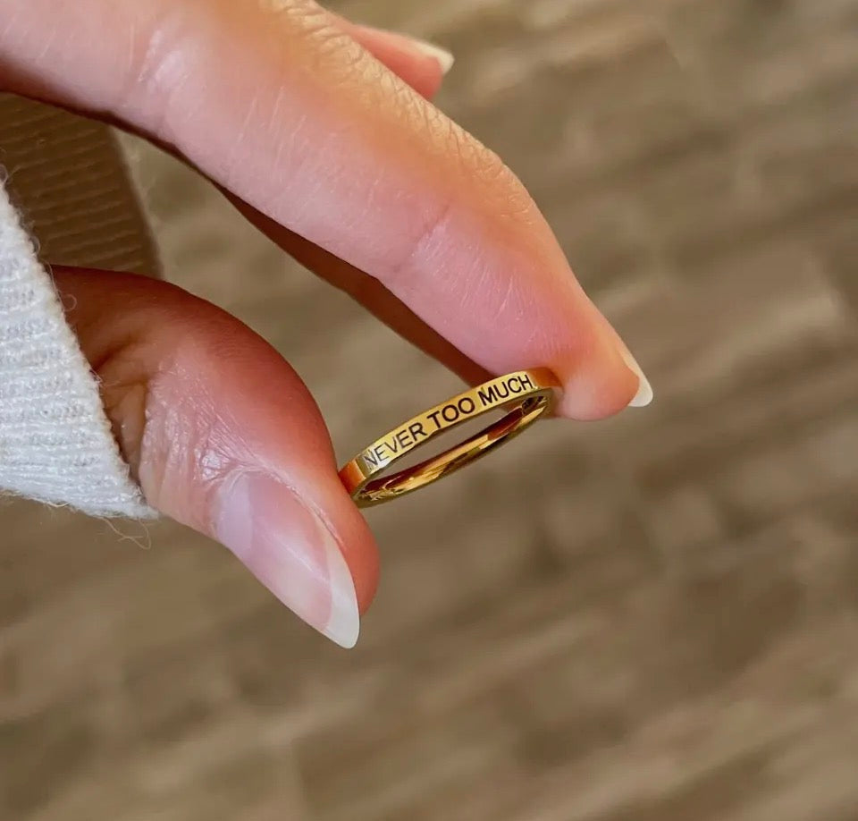 Always Enough, Never Too Much Ring