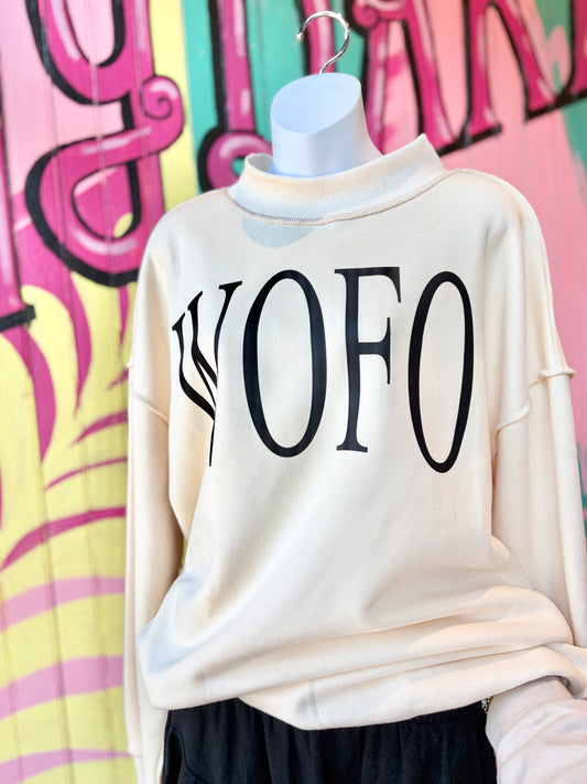 Preorder WOFO Mock Neck in Beige