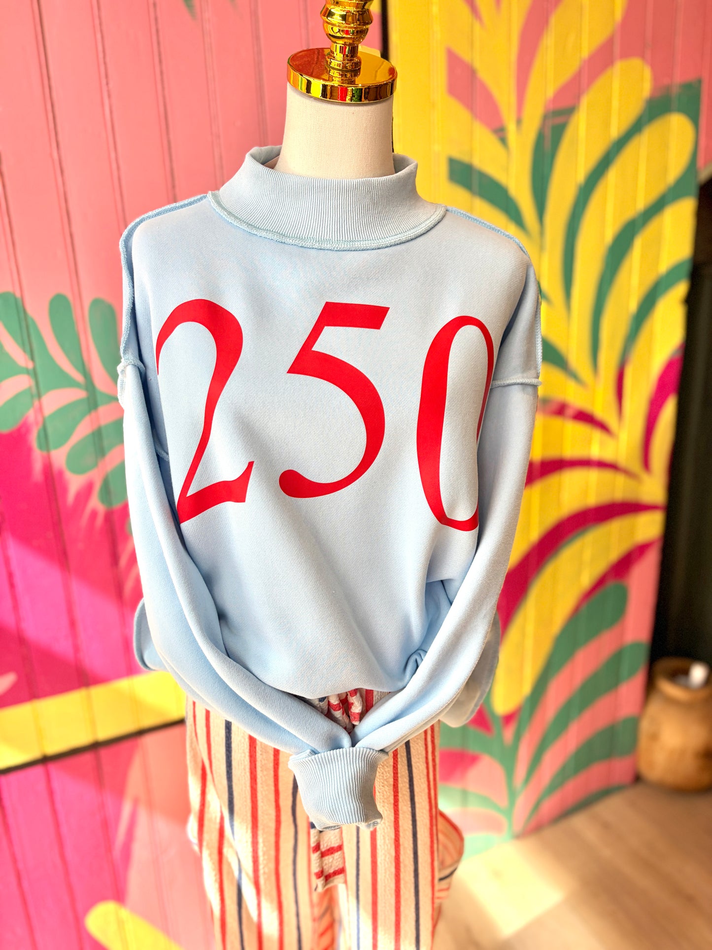 250 Mock Neck