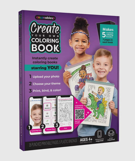 Paintable Pictures Coloring Book