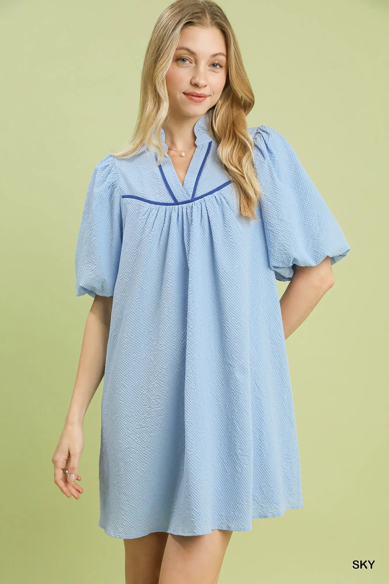 Umgee Seersucker Dress