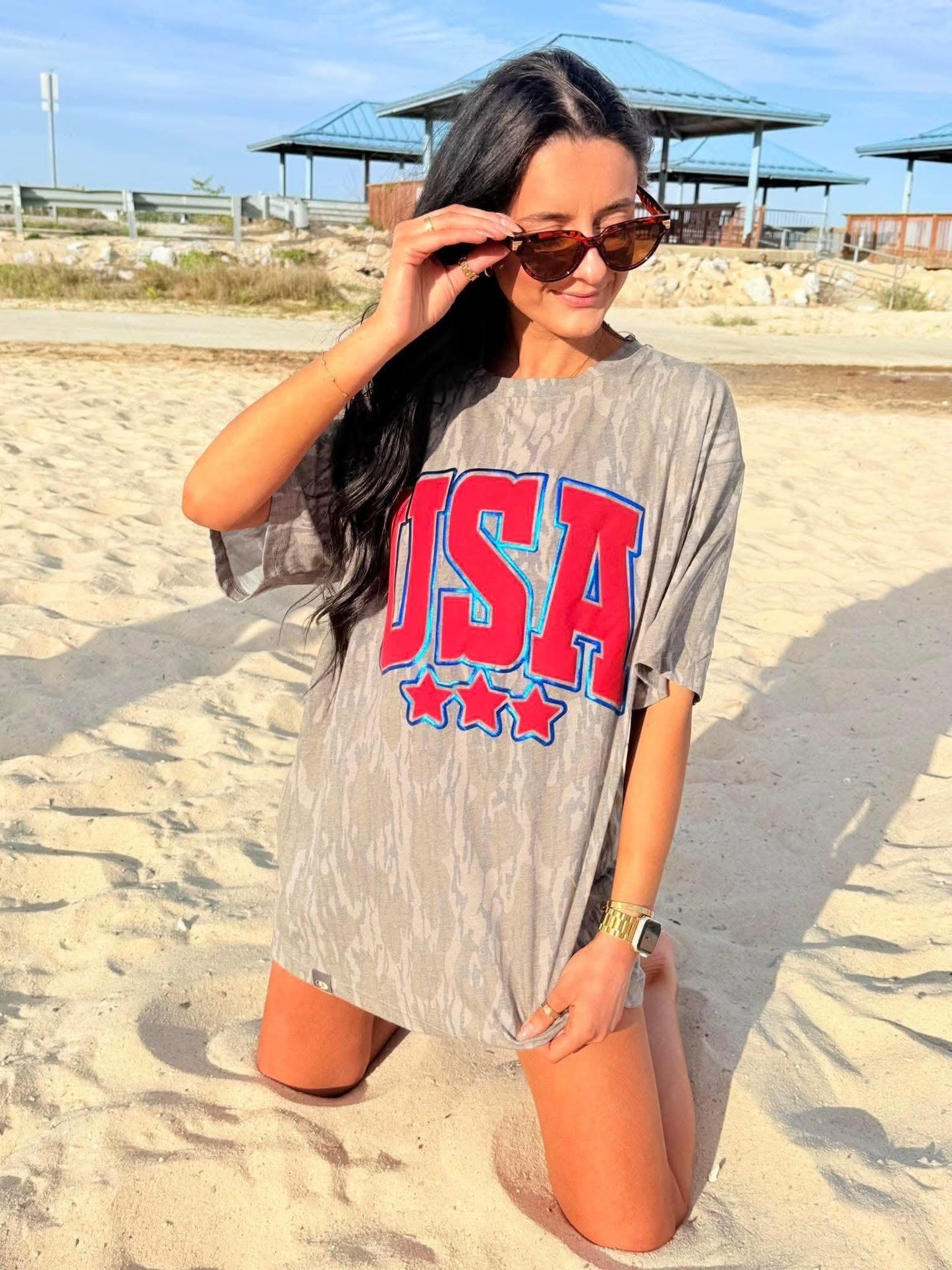 USA Camo Tee