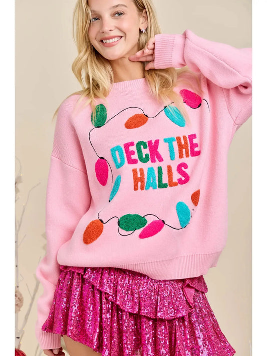 Deck the Halls Knit Sweater