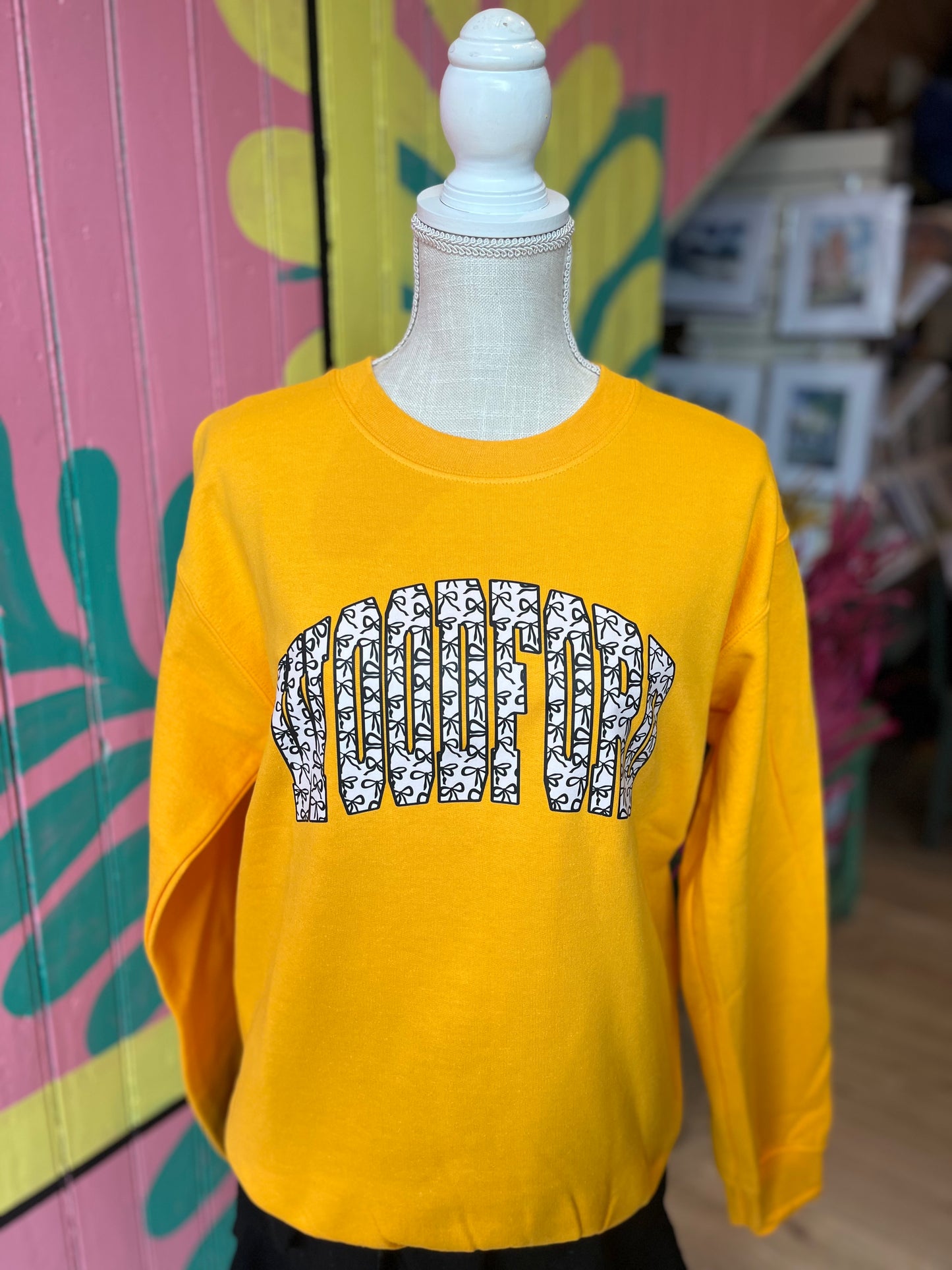 Woodford Bow Sweatshirt