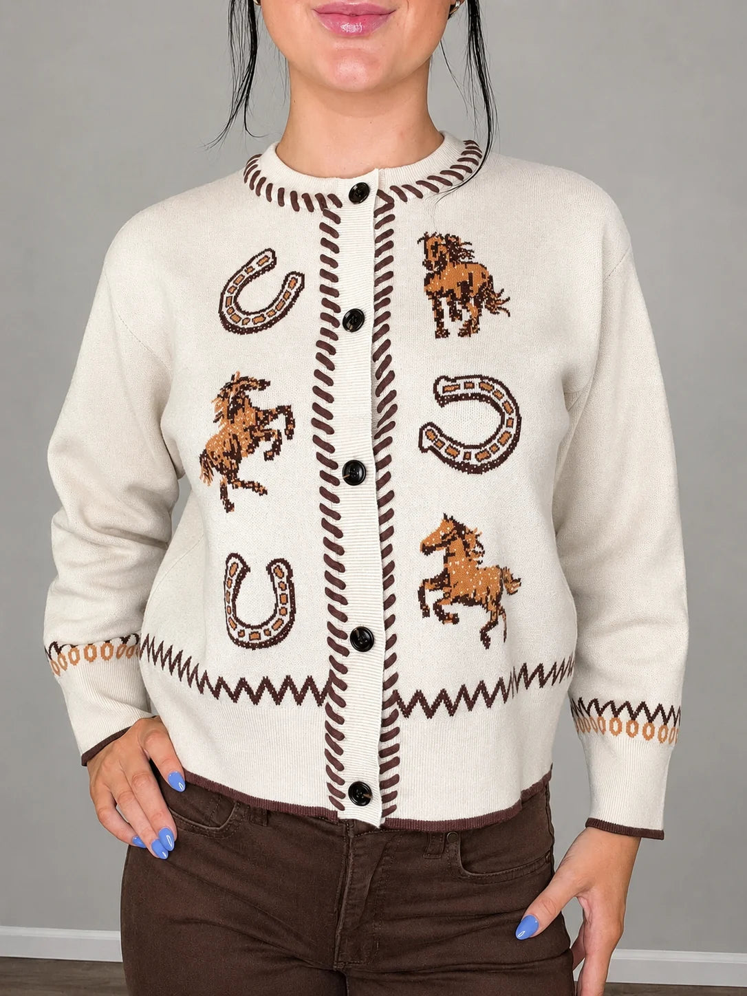 Horse Inspired Cardigan