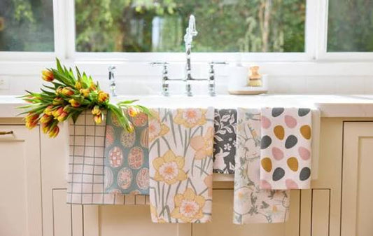 Geometry Tea Towel