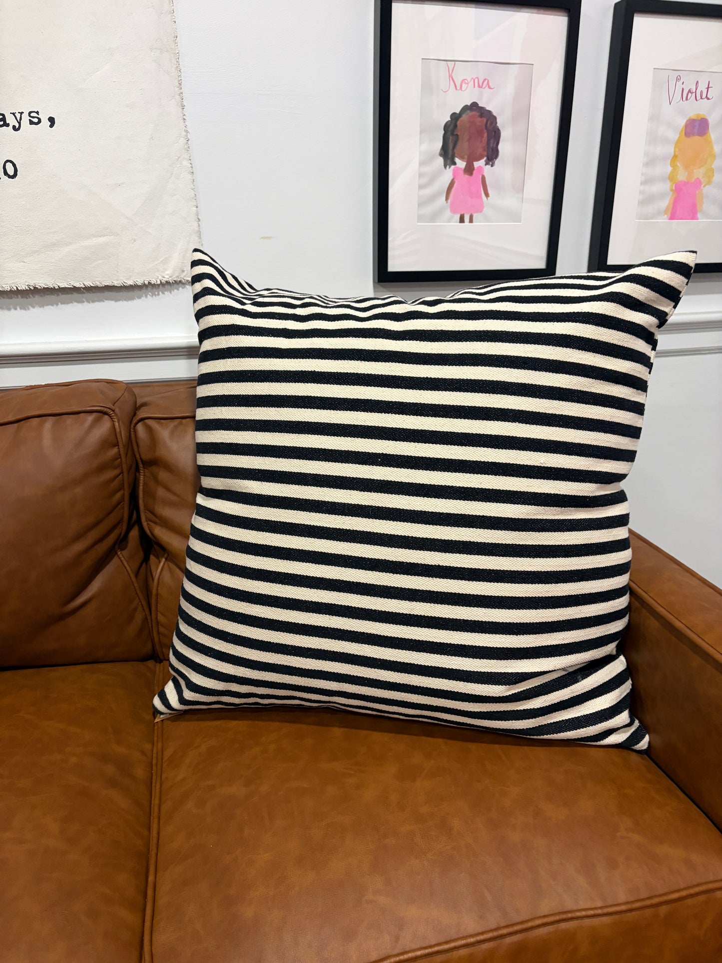 Striped Square  Pillow