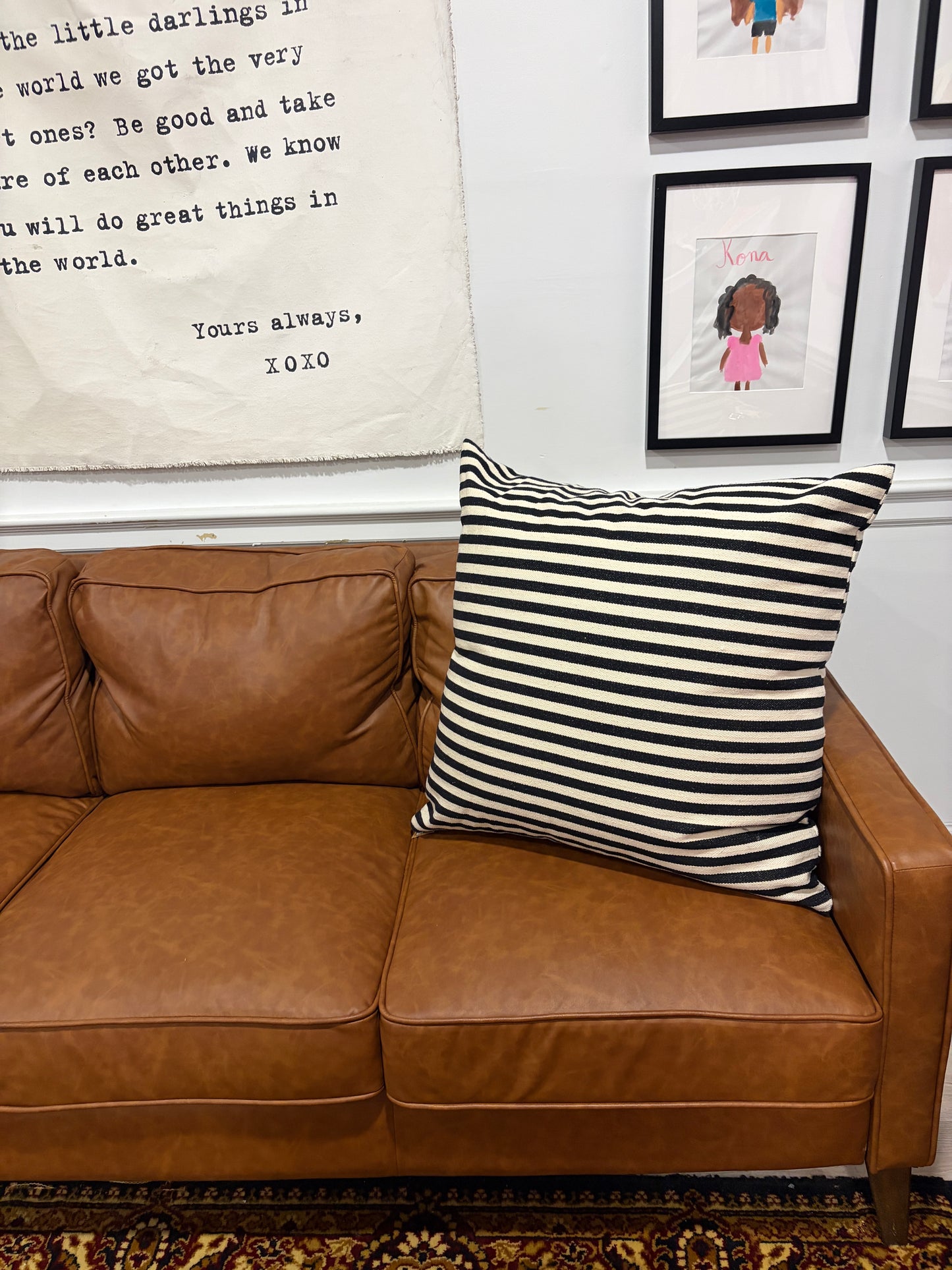 Striped Square  Pillow