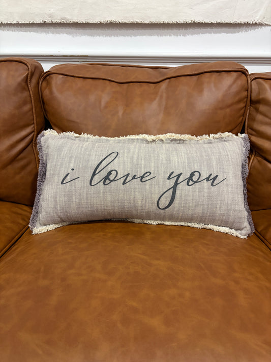 I Love You Pillow
