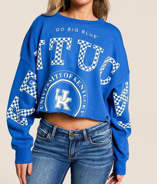 Cropped Kentucky Longsleeve Top