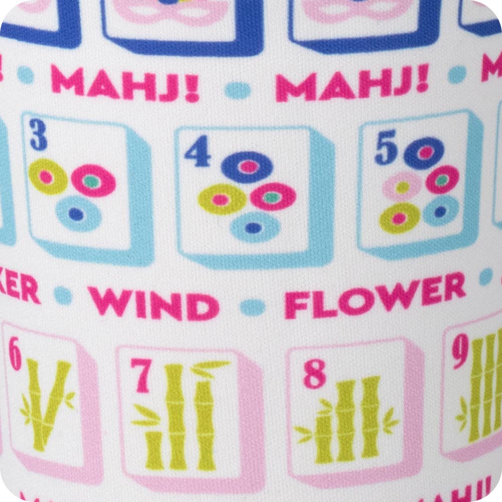 Mahjong Tiles Iced Cup Coolie (Medium)