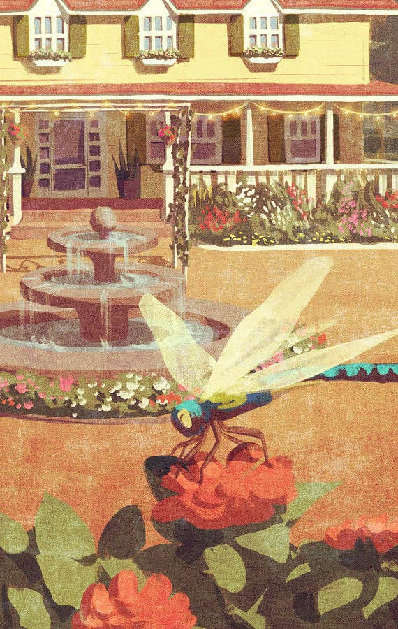 Dragonfly Inn Vintage Poster (for fans of Gilmore Girls): 11 x 17" inches