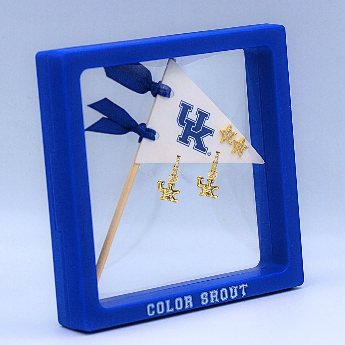 Kentucky University Pennant Pair Earring Set