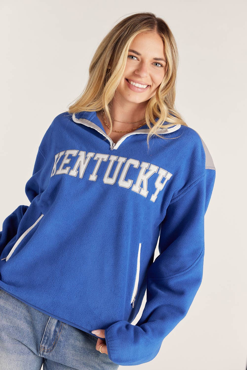 KENTUCKY QUARTER ZIP Fleece