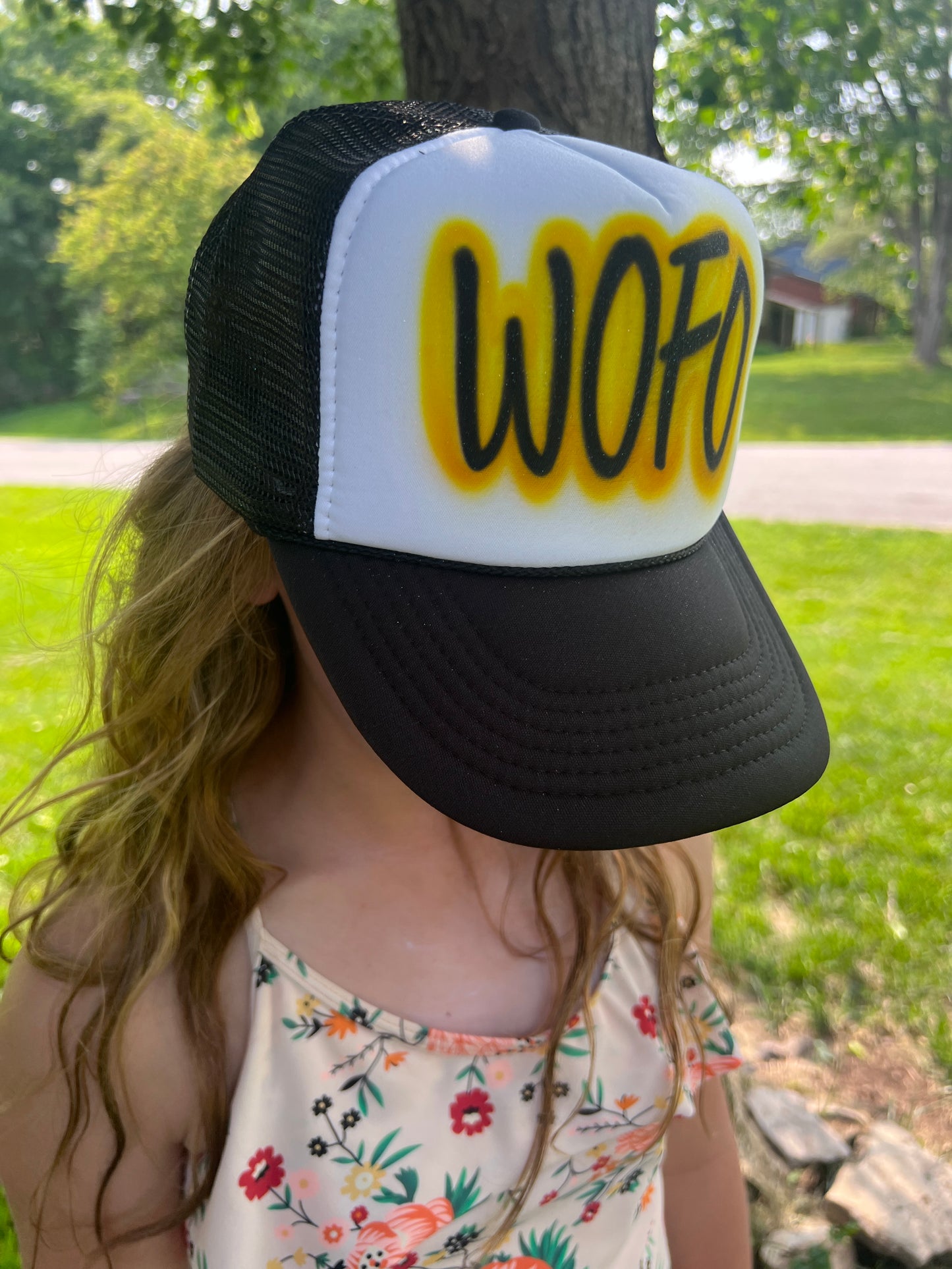 WOFO Airbrush Trucker Hat