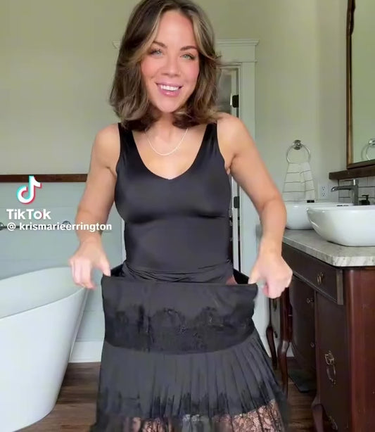 Black Lace Skirt