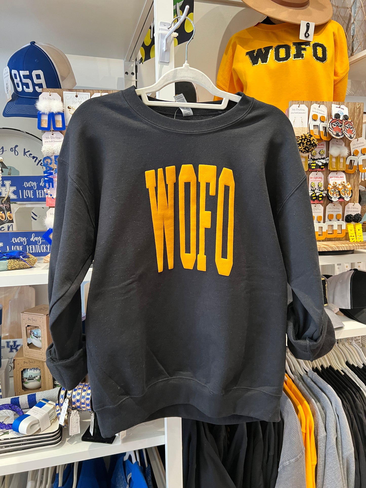 WOFO Puff Paint Sweatshirt