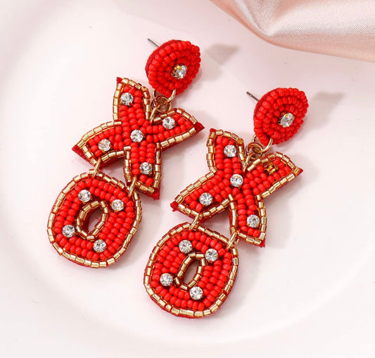 XO Valentine Earrings